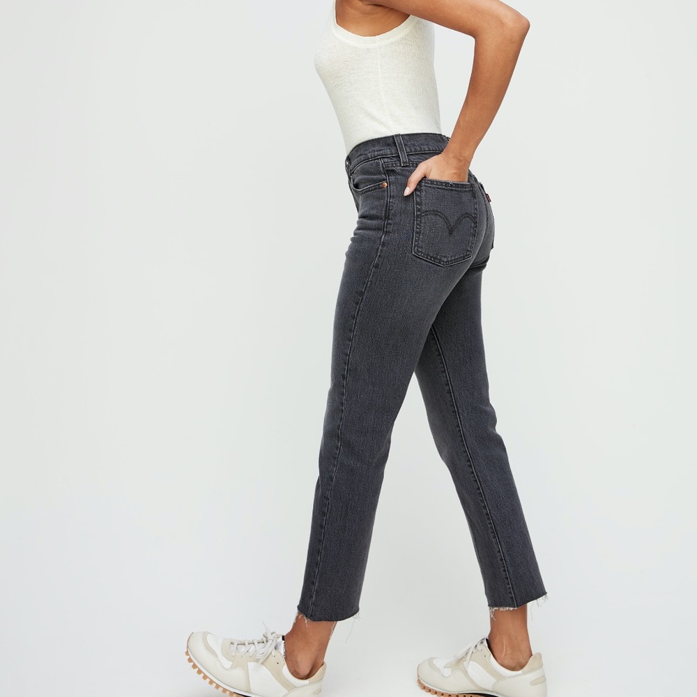 Levis Wedgie straight crop // perfect vintage look